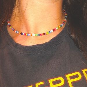 $10 sale! Colorful Rainbow/Multicolor Choker